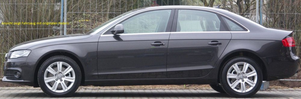 H&R Tieferlegungsfedern Sportfedernsätze für Audi A4 Typ 8K2/B8 (Limousine) 